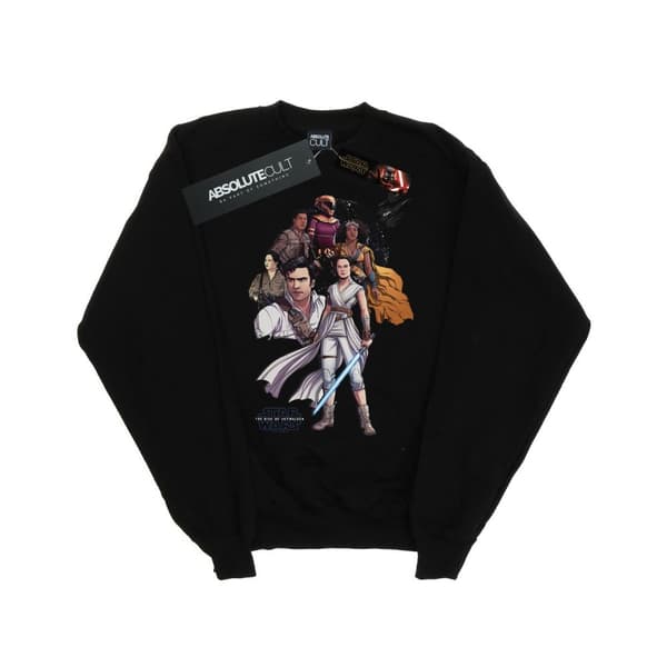 Star Wars: The Rise of Skywalker Herr Star Wars The Rise Of Skywalker Resistance Illustration Sweatshirt