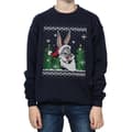 Miniatyrbillede 3 af 5: Looney Tunes Boys Bugs Bunny Christmas Fair Isle Sweatshirt