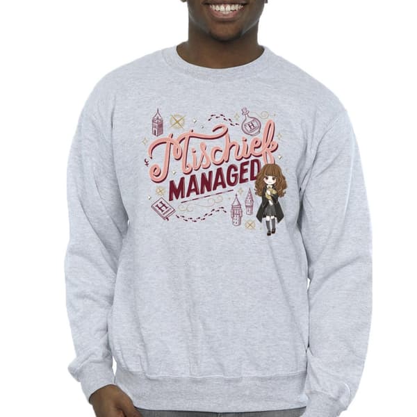 Harry Potter Mens Mischief Managed Hermione Sweatshirt