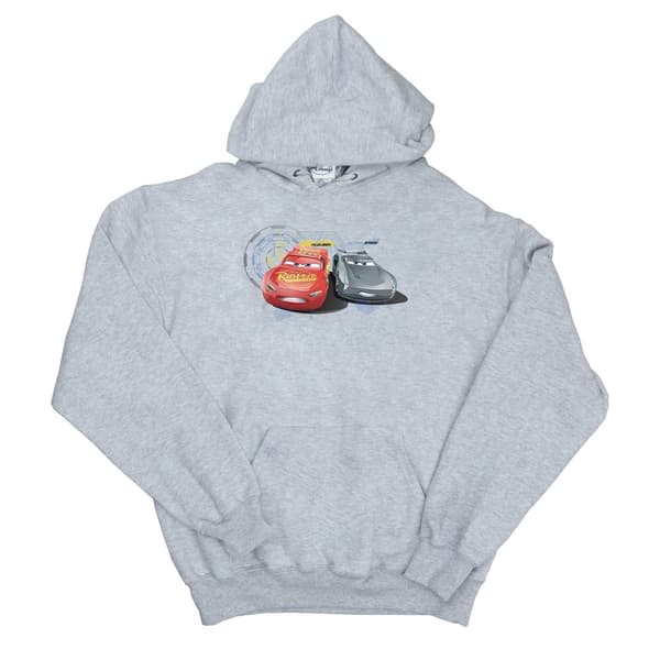 Disney Mens Cars Lightning Vs Storm Hoodie
