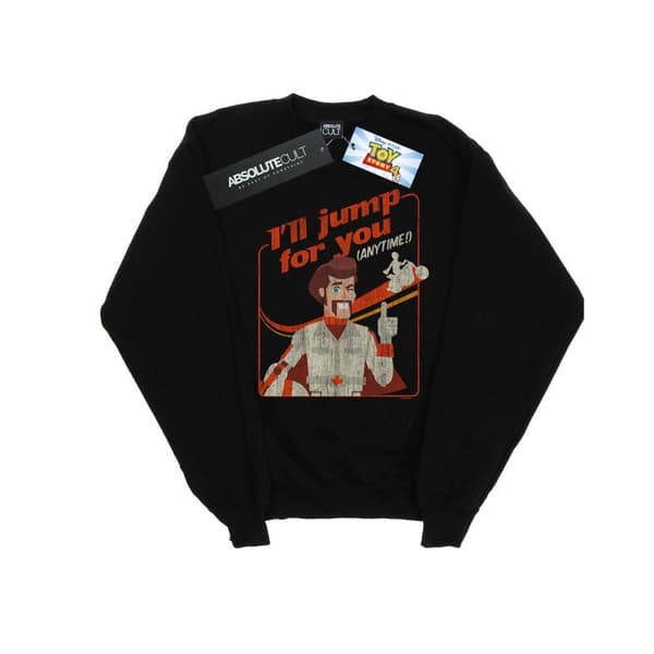 Disney Mens Toy Story 4 Duke I´ll Jump For You Sweatshirt