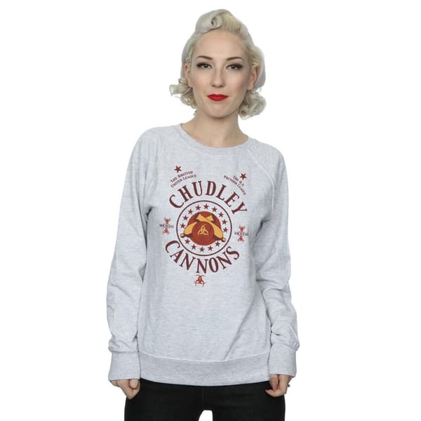 Harry Potter Womens/Ladies Chudley Cannons Logo Sweatshirt