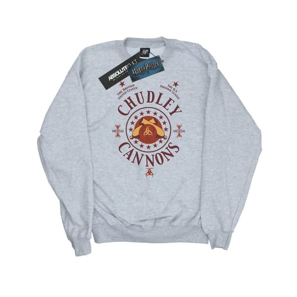 Harry Potter Womens/Ladies Chudley Cannons Logo Sweatshirt