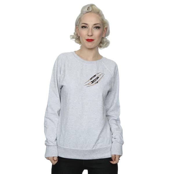 Supernatural Womens/Ladies Symbol Scratch Sweatshirt