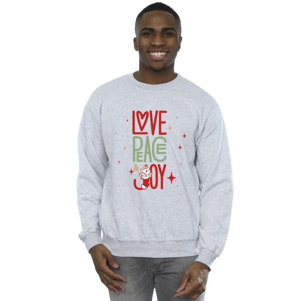 Disney Herr The Aristocats Marie Love Peace Joy Sweatshirt