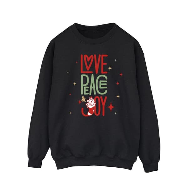 Disney Herr The Aristocats Marie Love Peace Joy Sweatshirt