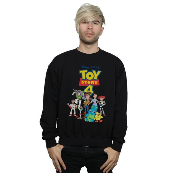 Disney Mens Toy Story 4 Crew Sweatshirt