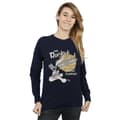 Miniatyrbild 2 av 5: Looney Tunes Wile E Coyote Rocket Board - Sweatshirt för kvinnor/damer