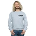 Miniatyrbillede 2 af 3: NASA Mens Johnson Worm Pocket Print Sweatshirt