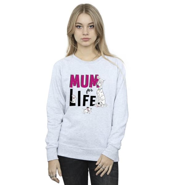 Disney Womens/Ladies 101 Dalmatians Mum For Life Sweatshirt