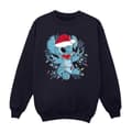 Pikkukuva 1 / 4: Disney Girls Lilo And Stitch Christmas Lights Sketch Sweatshirt