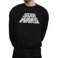 Miniatyrbilde 3 av 4: Star Wars: The Rise of Skywalker Mens Star Wars The Rise Of Skywalker Trooper Filled Logo Sweatshirt