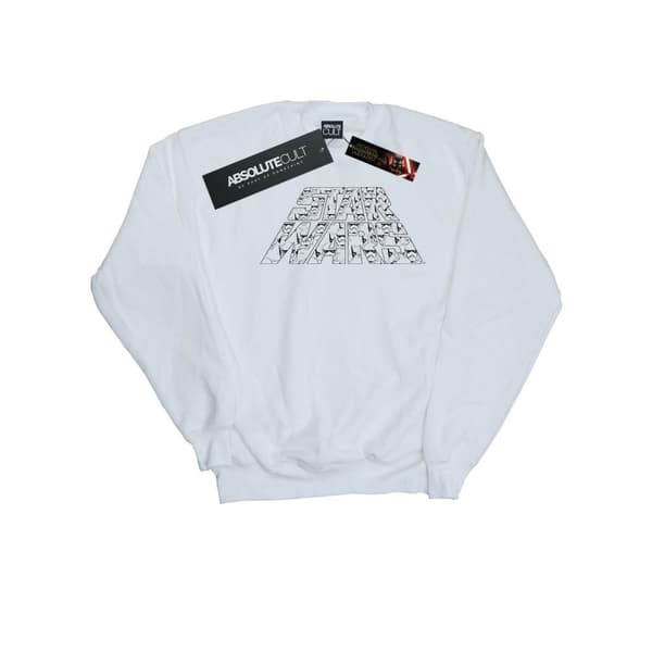 Star Wars: The Rise of Skywalker Mens Star Wars The Rise Of Skywalker Trooper Filled Logo Sweatshirt