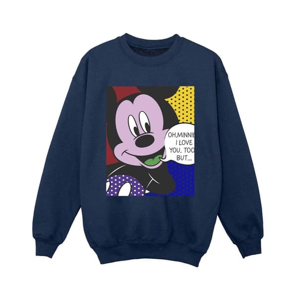 Disney Musse Pigg Oh Mimmi Pop Art Sweatshirt för pojkar