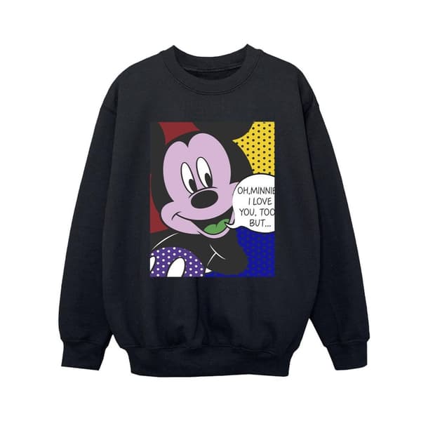 Disney Musse Pigg Oh Mimmi Pop Art Sweatshirt för pojkar
