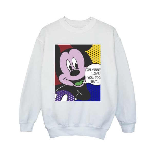 Disney Musse Pigg Oh Mimmi Pop Art Sweatshirt för pojkar