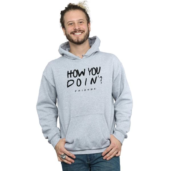 Friends Mens How You Doin? Hoodie