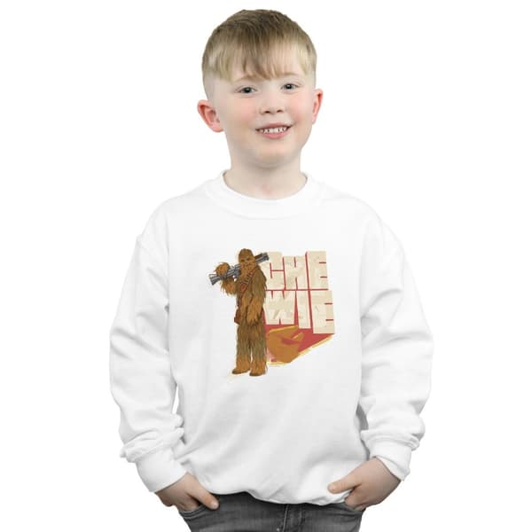 Star Wars Solo Chewie Falcon-tröja för pojkar