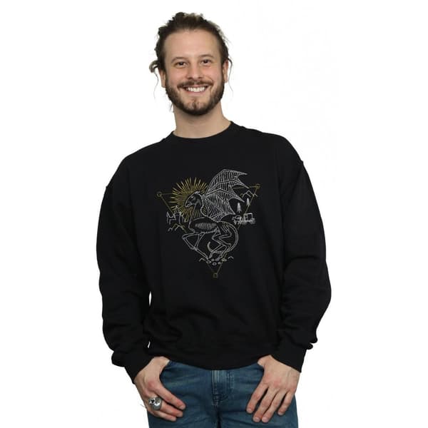 Harry Potter Mens Thestral Line Art Sweatshirt