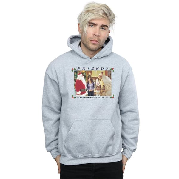Friends Mens I Am The Holiday Armadillo Hoodie
