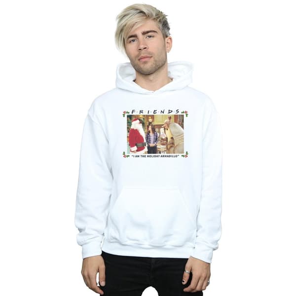 Friends Mens I Am The Holiday Armadillo Hoodie