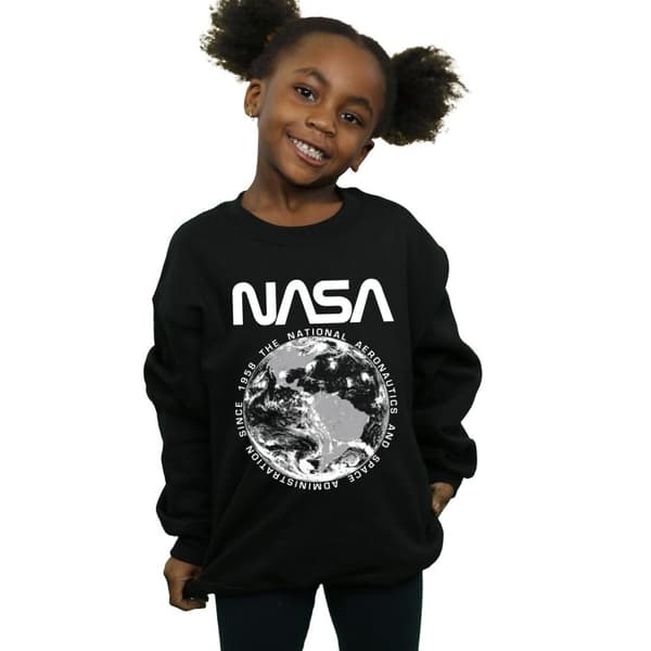 NASA Girls Planet Earth Sweatshirt