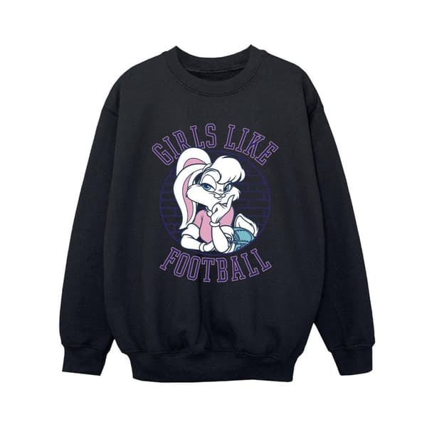 Looney Tunes Boys Lola Bunny Girls Like Football Sweatshirt