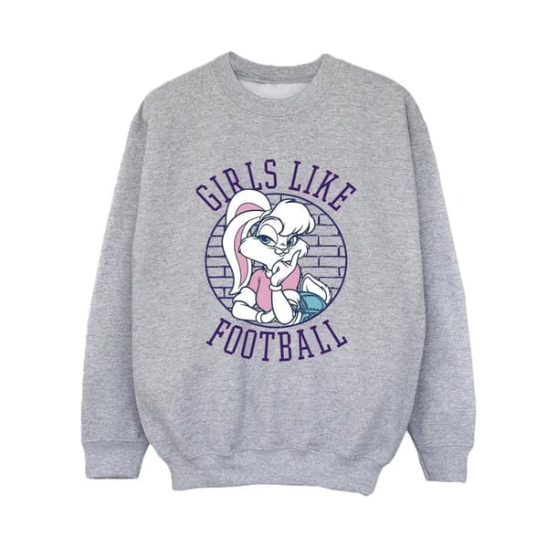 Looney Tunes Boys Lola Bunny Girls Like Football Sweatshirt