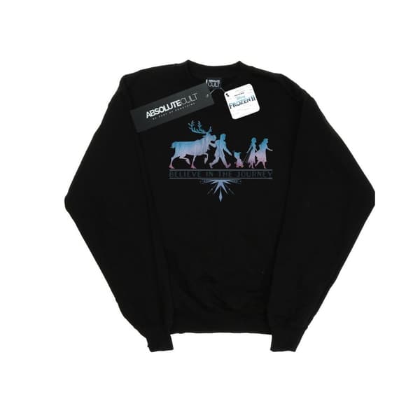Disney Girls Frozen 2 Believe In The Journey Silhouette Sweatshirt