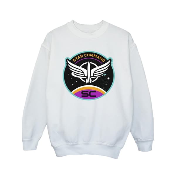 Disney Girls Lightyear Star Command Circle Sweatshirt