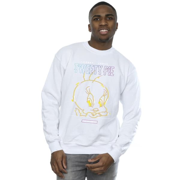 Looney Tunes Sweatshirt Tweety Glitch för herrar