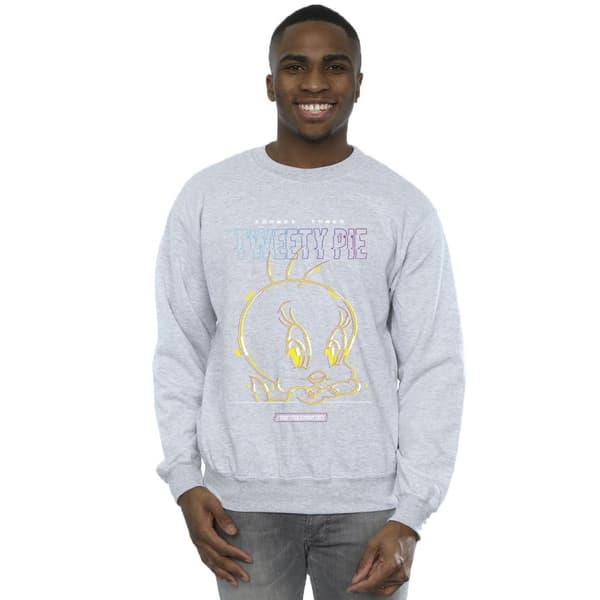 Looney Tunes Sweatshirt Tweety Glitch för herrar