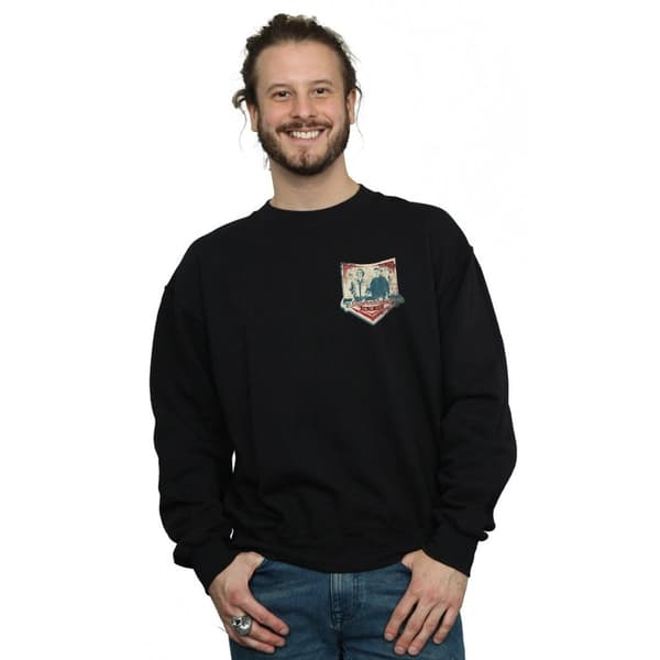 Supernatural Mens Winchester Breast Print Sweatshirt