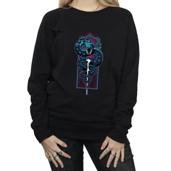 Harry Potter Womens/Ladies Neon Nagini Sweatshirt
