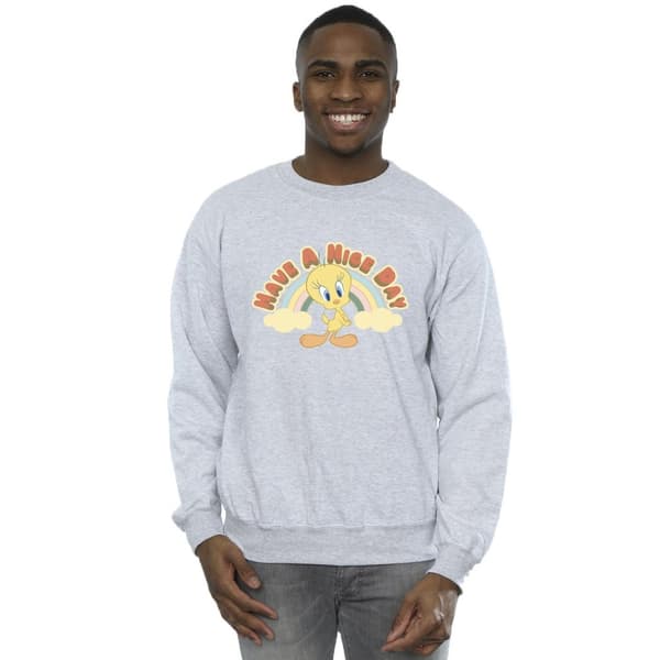 Looney Tunes Mens Have A Nice Day Sweatshirt