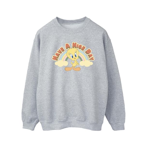 Looney Tunes Mens Have A Nice Day Sweatshirt