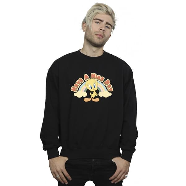 Looney Tunes Mens Have A Nice Day Sweatshirt