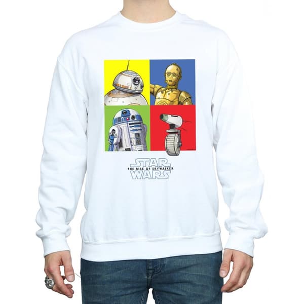Star Wars: The Rise of Skywalker Star Wars The Rise Of Skywalker Droid Squares Sweatshirt för män