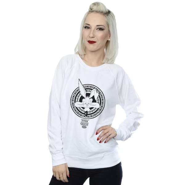 Looney Tunes Womens/Ladies Wile E Coyote Super Genius Sweatshirt