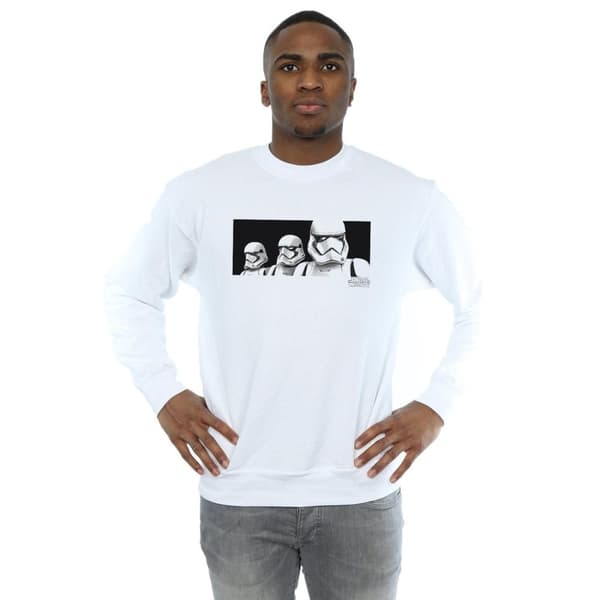 Star Wars: The Rise of Skywalker Mens Star Wars The Rise Of Skywalker Troopers Band Sweatshirt