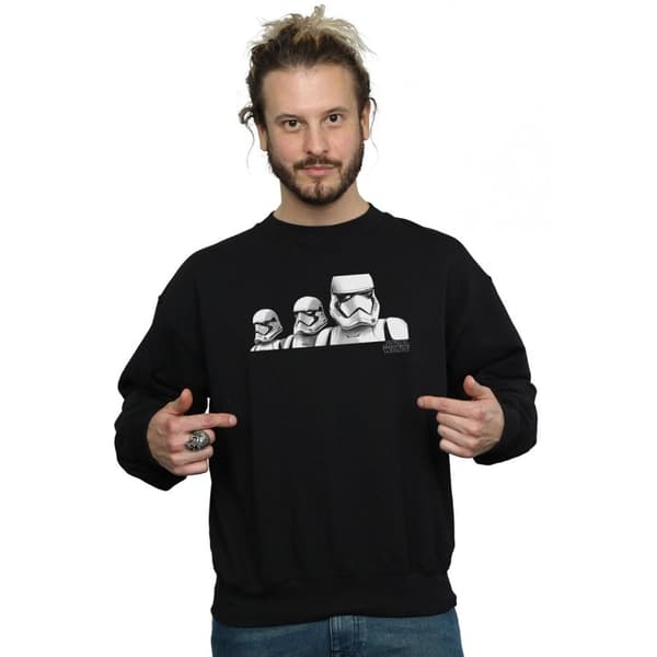 Star Wars: The Rise of Skywalker Mens Star Wars The Rise Of Skywalker Troopers Band Sweatshirt