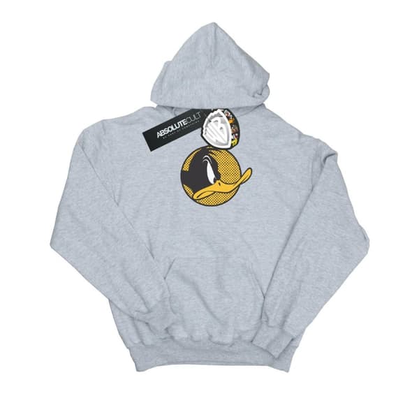 Looney Tunes Huvtröja med prickig profil för kvinnor/damer Daffy Duck
