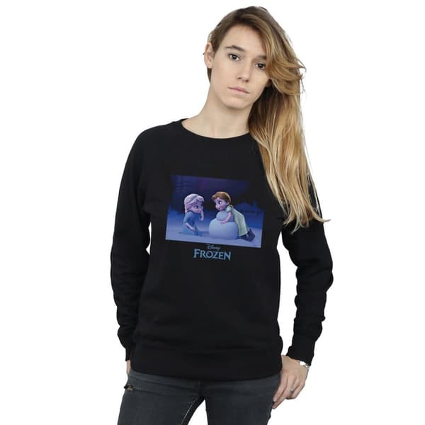 Disney Dam/Tjej Frozen Build A Snowman Sweatshirt