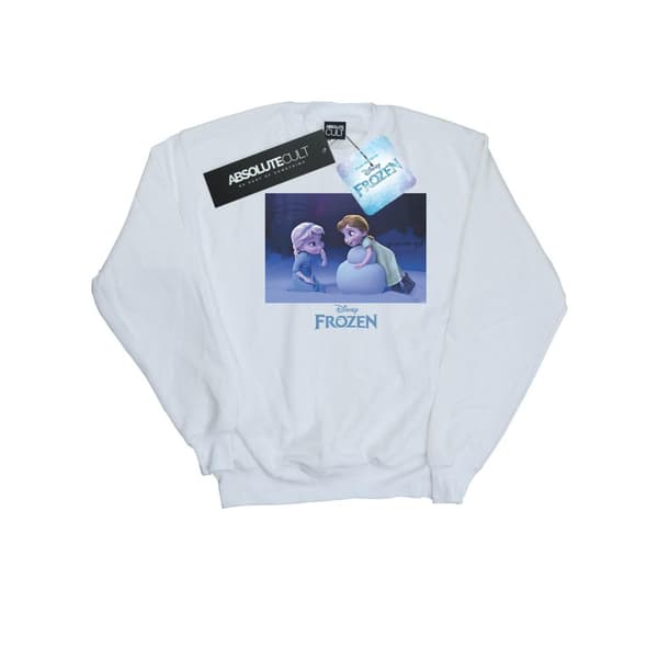 Disney Dam/Tjej Frozen Build A Snowman Sweatshirt