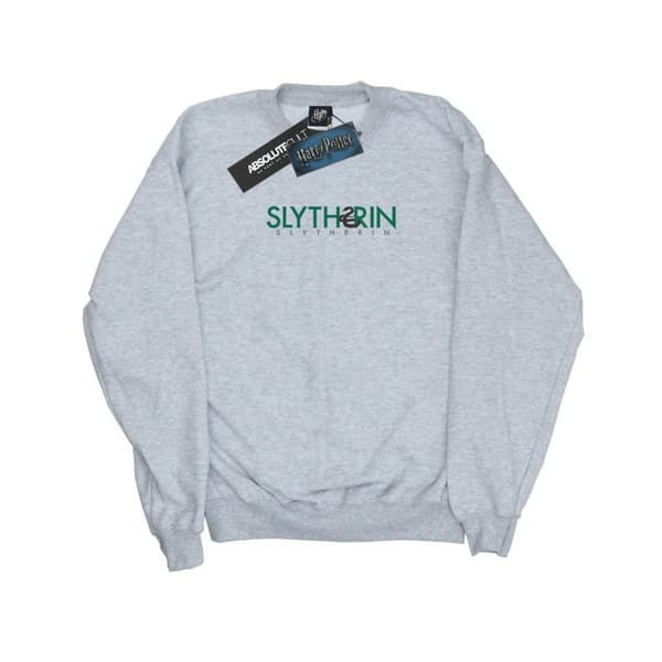 Harry Potter Womens/Ladies Slytherin Text Sweatshirt