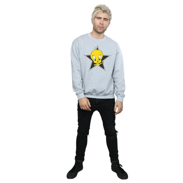 Looney Tunes Tweety Pie Star-tröja för herrar
