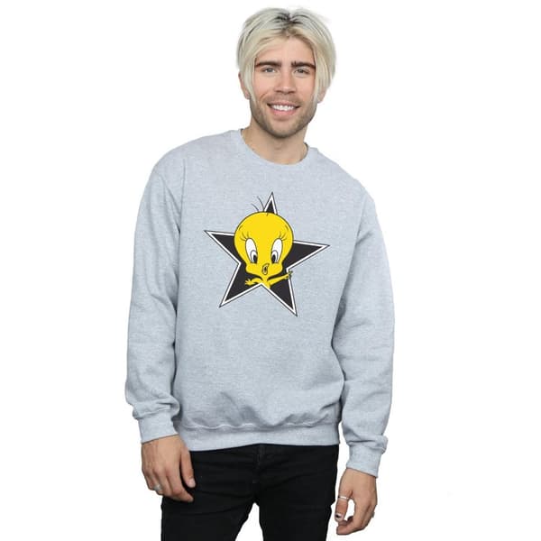 Looney Tunes Tweety Pie Star-tröja för herrar