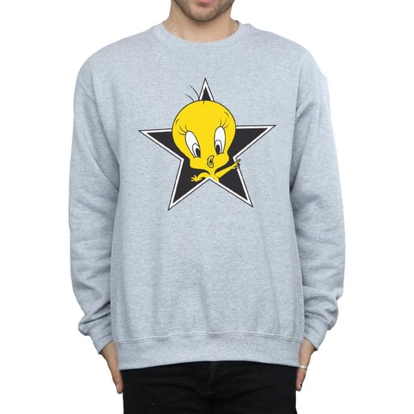 Looney Tunes Tweety Pie Star-tröja för herrar