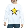 Miniatyrbild 3 av 5: Looney Tunes Tweety Pie Star-tröja för herrar