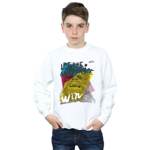 Star Wars Boys Let The Wookiee Win Sweatshirt